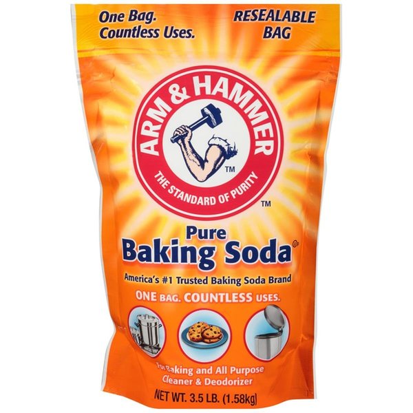 Arm & Hammer 3.5 lbs Baking Soda No Scent Cleaning Powder AR7312